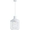 ATHM DESIGN Suspensions Suspension Abat Jour Métal Blanc -Luminaires Ventes suspension abat jour metal blanc 25