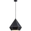 ATHM DESIGN Suspensions Suspension Abat Jour Métal Noir -Luminaires Ventes suspension abat jour metal noir 21