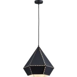 ATHM DESIGN Suspensions Suspension Abat Jour Métal Blanc -Luminaires Ventes suspension abat jour metal noir 31