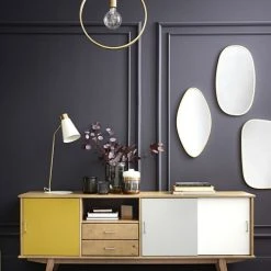 Maisons Du Monde Suspensions Suspension Anneau En Métal Doré -Luminaires Ventes suspension anneau en metal dore 1000 11 36 202617 4