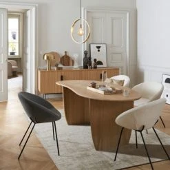 Maisons Du Monde Suspensions Suspension Anneau En Métal Doré -Luminaires Ventes suspension anneau en metal dore 1000 11 36 202617 5