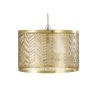 Maisons Du Monde Suspensions Suspension Avec Abat-jour En Métal Ciselé Doré D63 -Luminaires Ventes suspension avec abat jour en metal cisele dore d63 1000 13 5 212139 1