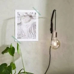 Markslöjd Suspensions Suspension Avec Prise Métal Ø4.5cm -Luminaires Ventes suspension avec prise metal oe4 5cm 1