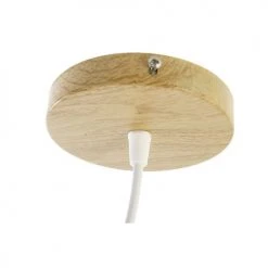 Wadiga Suspensions Suspension Bambou Et Polyester 34x34x21cm -Luminaires Ventes suspension bambou et polyester 34x34x21cm 2