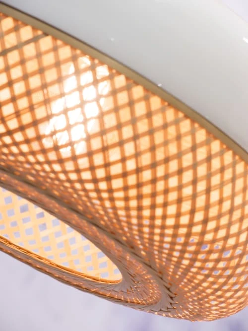 Good & Mojo Suspensions Suspension Bambou Naturel D40/H22cm 7 Good & Mojo Suspensions Suspension Bambou Naturel D40/H22cm – Image 5