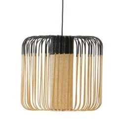 Forestier Suspensions Suspension Bambou Vert D45cm H40cm -Luminaires Ventes suspension bambou noir d45cm h40cm