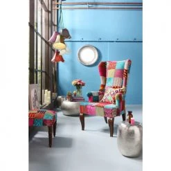 Kare Design Suspensions Suspension Bohème 5 Abat-jours En Tissu -Luminaires Ventes suspension boheme 5 abat jours en tissu 4