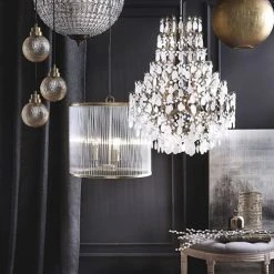 Maisons Du Monde Suspensions Suspension Boule à Pampilles Et Métal Coloris Rouille -Luminaires Ventes suspension boule a pampilles et metal coloris rouille 1000 1 8 130306 12