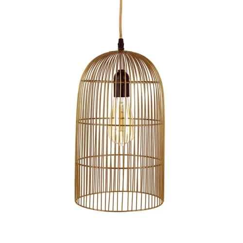 The Home Deco Light Suspensions Suspension Cage Haute Filaire Cuivre Mat 3 The Home Deco Light Suspensions Suspension Cage Haute Filaire Cuivre Mat