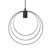 Maisons Du Monde Suspensions Suspension Cercles De Métal Noir H35
