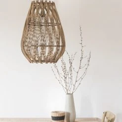 Maisons Du Monde Suspensions Suspension Cloche En Rotin -Luminaires Ventes suspension cloche en rotin 1000 11 36 199829 2