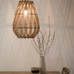 Maisons Du Monde Suspensions Suspension Cloche En Rotin -Luminaires Ventes suspension cloche en rotin 1000 11 36 199829 3