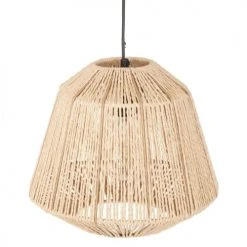 Home Maison Suspensions Suspension Corde D30cm H26cm -Luminaires Ventes suspension corde d30cm h26cm 2
