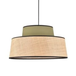 Corep Suspensions Suspension Coton Et Raphia D38cm -Luminaires Ventes suspension coton et raphia d38cm 11