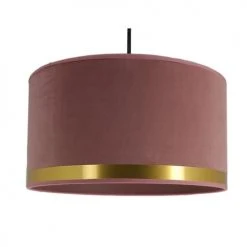 Metropolight Suspensions Suspension Cylindre Velours D39cm