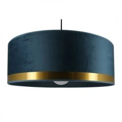 Metropolight Suspensions Suspension Cylindre Velours D58cm