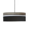 Kauze Luminaires Suspensions Suspension Déco Noir Et Gris Ø 55 -Luminaires Ventes suspension deco noir et gris oe 55