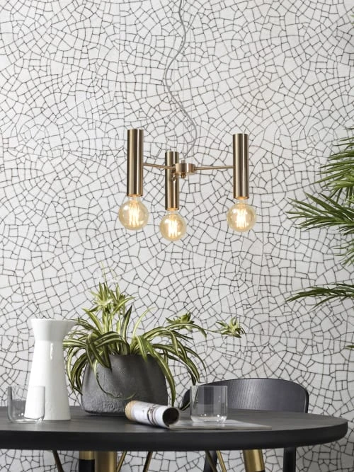 It's About Romi Suspensions Suspension Dorée 3 Lumières 6 It's About Romi Suspensions Suspension Dorée 3 Lumières – Image 4