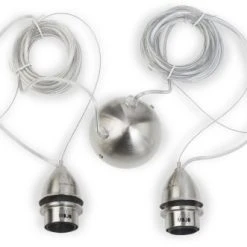 Good & Mojo Suspensions Suspension Double En Bambou L135cm -Luminaires Ventes suspension double en bambou l135cm 2