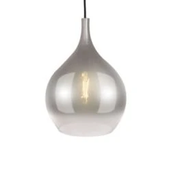 Present Time Suspensions Suspension Drup Verre Gris -Luminaires Ventes suspension drup verre gris 5