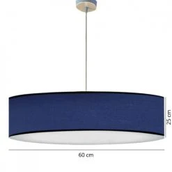 Abat-jours Suspensions Suspension Eclat Bleu T 60 X H 25 -Luminaires Ventes suspension eclat bleu t 60 x h 25 2