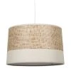 Decoratie Suspensions Suspension Effet Naturel Beige D35cm -Luminaires Ventes suspension effet naturel beige d35cm