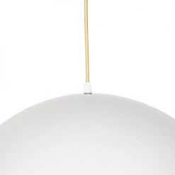 QAZQA Suspensions Suspension En Acier Blanc -Luminaires Ventes suspension en acier blanc 4