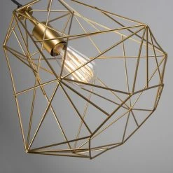 QAZQA Suspensions Suspension En Acier Doré/laiton -Luminaires Ventes suspension en acier dore laiton 14