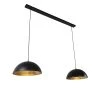 QAZQA Suspensions Suspension En Acier Noir -Luminaires Ventes suspension en acier noir 16