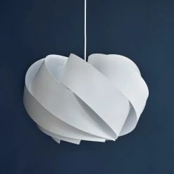 Dyberg Larsen Suspensions Suspension En Acrylique Et Polycarbonate Blanc, H 35 Cm D 50 Cm -Luminaires Ventes suspension en acrylique et polycarbonate blanc h 35 cm d 50 cm 3