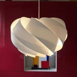 Dyberg Larsen Suspensions Suspension En Acrylique Et Polycarbonate Blanc, H 35 Cm D 50 Cm -Luminaires Ventes suspension en acrylique et polycarbonate blanc h 35 cm d 50 cm 4