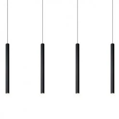 Lucide Suspensions Suspension En Aluminium Noir -Luminaires Ventes suspension en aluminium noir 7