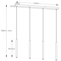 Lucide Suspensions Suspension En Aluminium Noir -Luminaires Ventes suspension en aluminium noir 8
