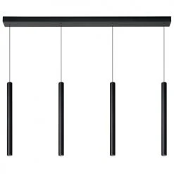 Lucide Suspensions Suspension En Aluminium Noir -Luminaires Ventes suspension en aluminium noir 9