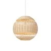 QAZQA Suspensions Suspension En Bamboo Marron -Luminaires Ventes suspension en bamboo marron