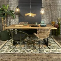 Now’s Home Suspensions Suspension En Bambou Tressé D55 -Luminaires Ventes suspension en bambou tresse d55 5