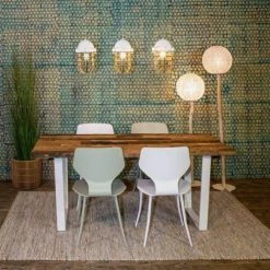 Now’s Home Suspensions Suspension En Bois Et Métal Blanc -Luminaires Ventes suspension en bois et metal blanc 4