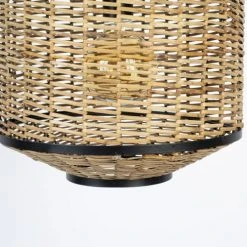 Drawer Suspensions Suspension En Cannage D30x35cm Naturel -Luminaires Ventes suspension en cannage d30x35cm naturel 5