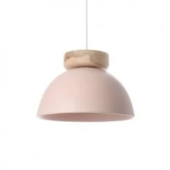 Lussiol Lighting Suspensions Suspension En Céramique Rose D. 30 Cm