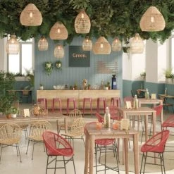 Maisons Du Monde Suspensions Suspension En Chanvre Tressé -Luminaires Ventes suspension en chanvre tresse 1000 0 23 210681 6