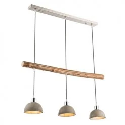 Globo Suspensions Suspension En Concrete Gris