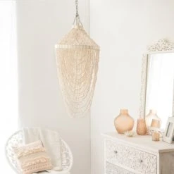 Maisons Du Monde Suspensions Suspension En Coquillages Et Nacre -Luminaires Ventes suspension en coquillages et nacre 1000 4 0 165312 6