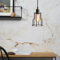 It's About Romi Suspensions Suspension En Fer Forgé Noir H25cm -Luminaires Ventes suspension en fer forge noir h25cm 2