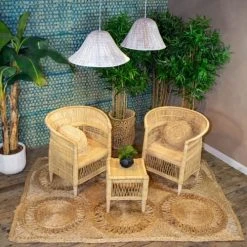 Now’s Home Suspensions Suspension En Feuilles De Palmier Blanche 55x28cm -Luminaires Ventes suspension en feuilles de palmier blanche 55x28cm 2