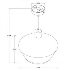 Keria Suspensions Suspension En Glass Noir -Luminaires Ventes suspension en glass noir 7