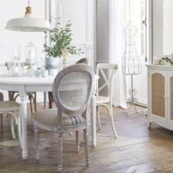 Maisons Du Monde Suspensions Suspension En Métal Coloris Ivoire Et Manguier -Luminaires Ventes suspension en metal coloris ivoire et manguier 1000 15 1 165272 10