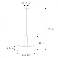 Lucide Suspensions Suspension En Métal Doré -Luminaires Ventes suspension en metal dore 18