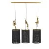 Maisons Du Monde Suspensions Suspension En Métal Doré Et 3 Abat-jours En Franges Noir Ornés De Sculptures De Singes D98 -Luminaires Ventes suspension en metal dore et 3 abat jours en franges noir ornes de sculptures de singes d98 1000 6 16 226582 1