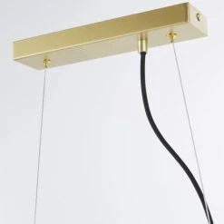 Maisons Du Monde Suspensions Suspension En Métal Doré Globes En Verre Ambré -Luminaires Ventes suspension en metal dore globes en verre ambre 1000 5 8 200129 2