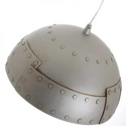 Lussiol Lighting Suspensions Suspension En Métal Gris D. 30 Cm -Luminaires Ventes suspension en metal gris d 30 cm 1